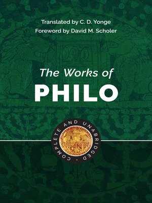 cover image of The Works of Philo